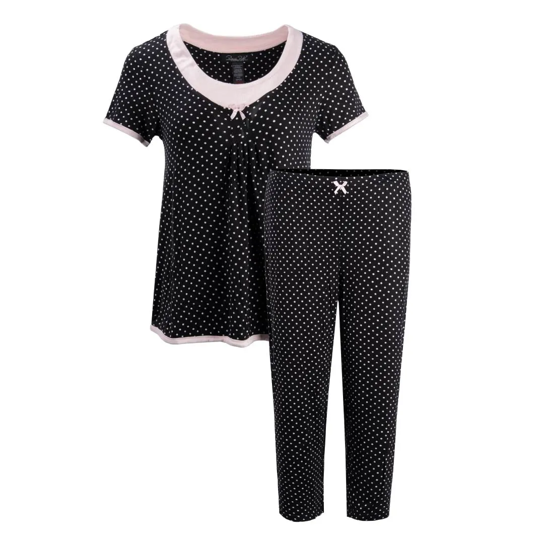 2 Pack Rayon Spandex Capri Set