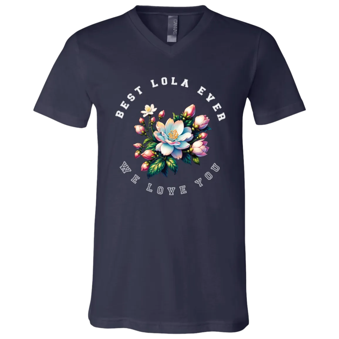 Best Lola Ever Unisex Jersey V-Neck T-Shirt