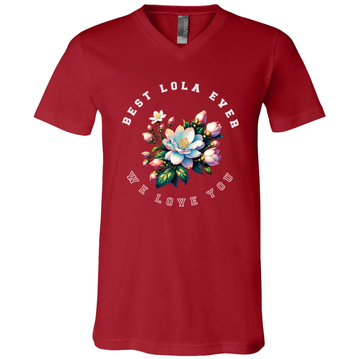 Best Lola Ever Unisex Jersey V-Neck T-Shirt
