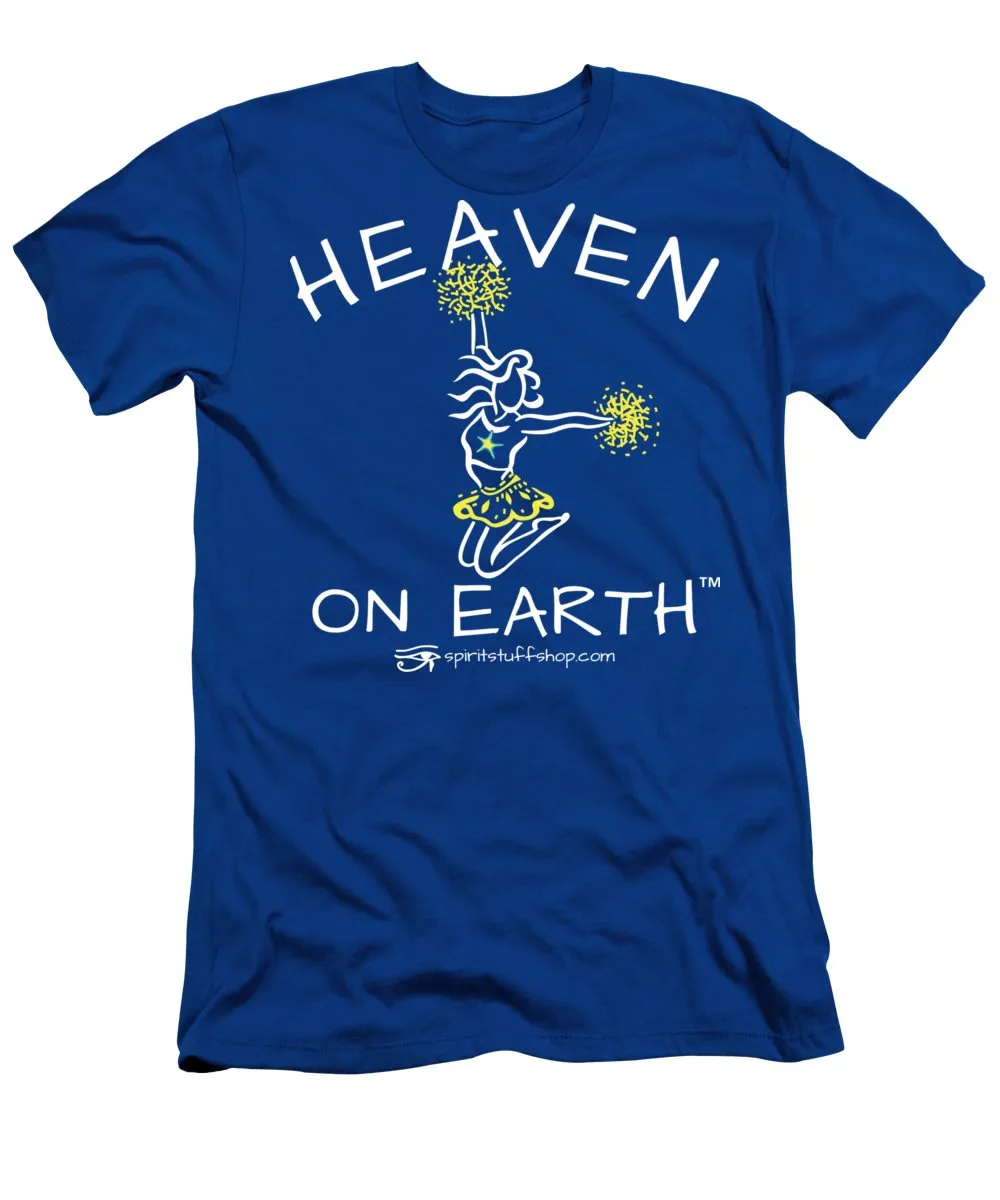 Cheerleading Heaven On Earth - Men's T-Shirt (Athletic Fit)