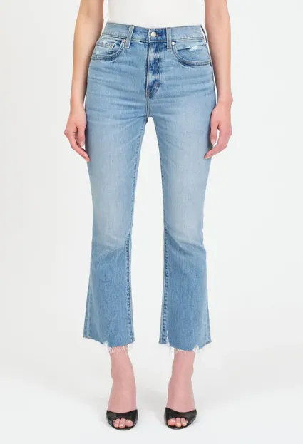 Daze Shy Girl Crop Flare - Marina Vintage