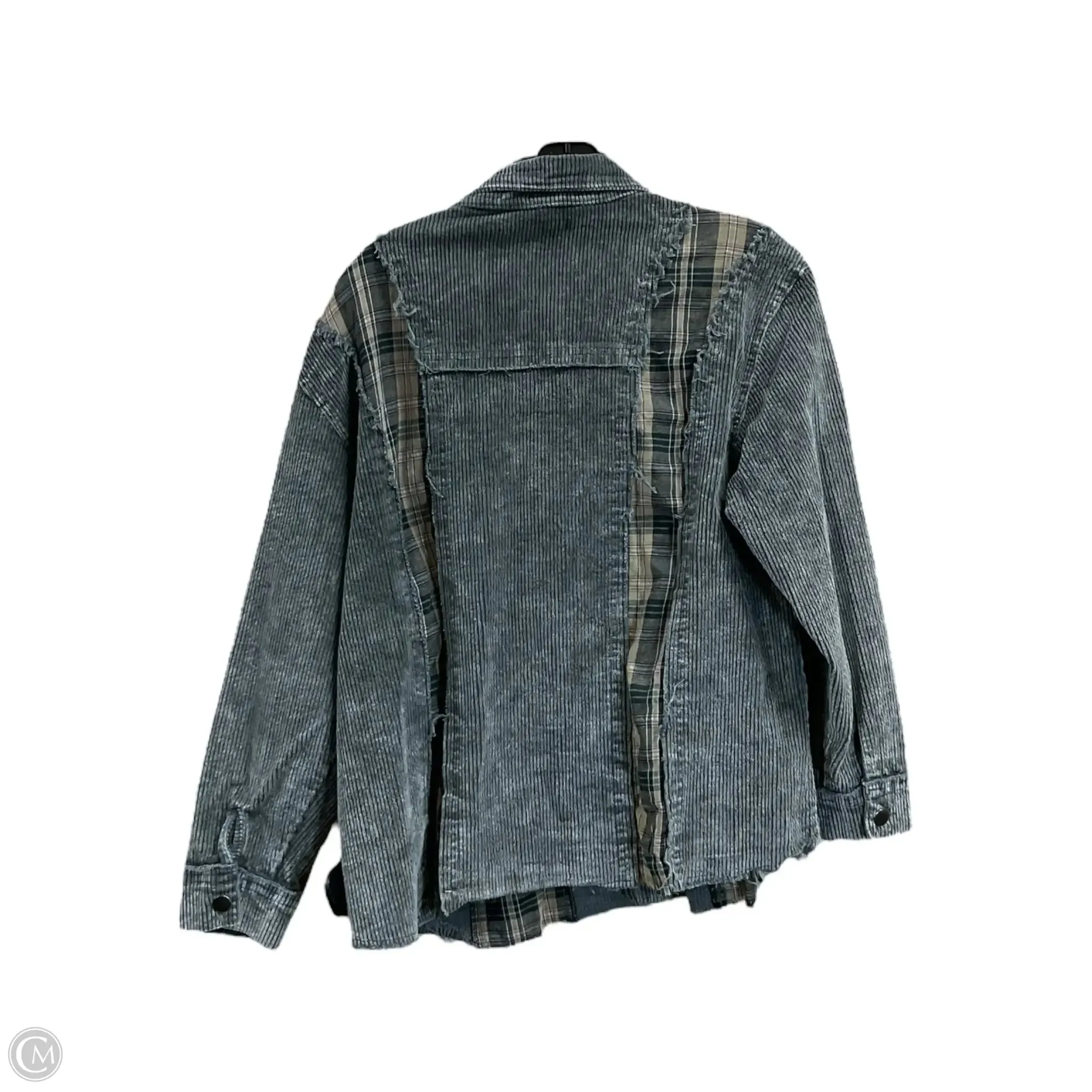 Jacket Denim By Pol In Green, Size: S