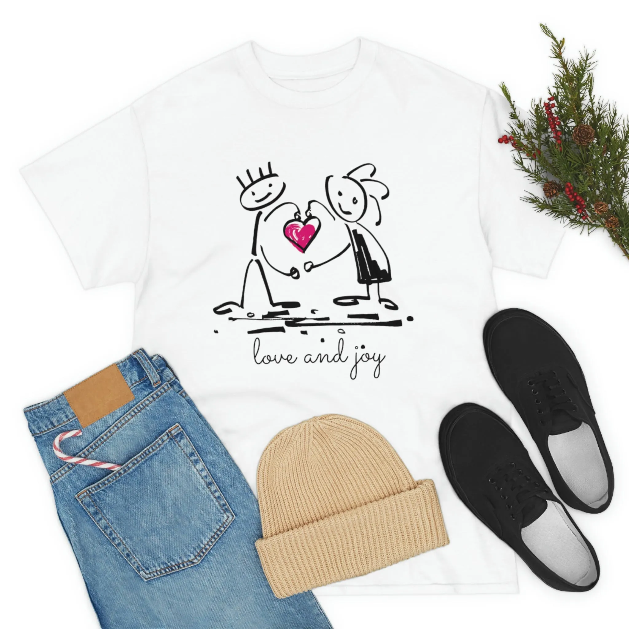 'Love & Joy Together' Unisex Tee
