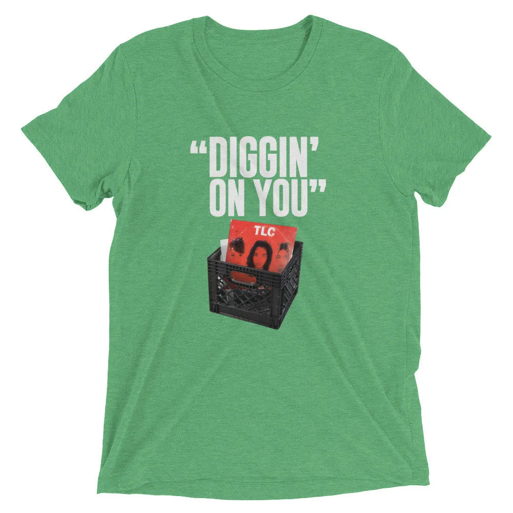 Men's "DIGGIN ON YOU" Tri-blend T-Shirt (Multi-Colors)
