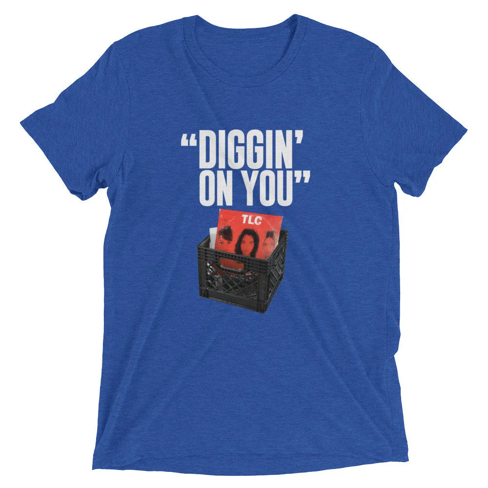 Men's "DIGGIN ON YOU" Tri-blend T-Shirt (Multi-Colors)