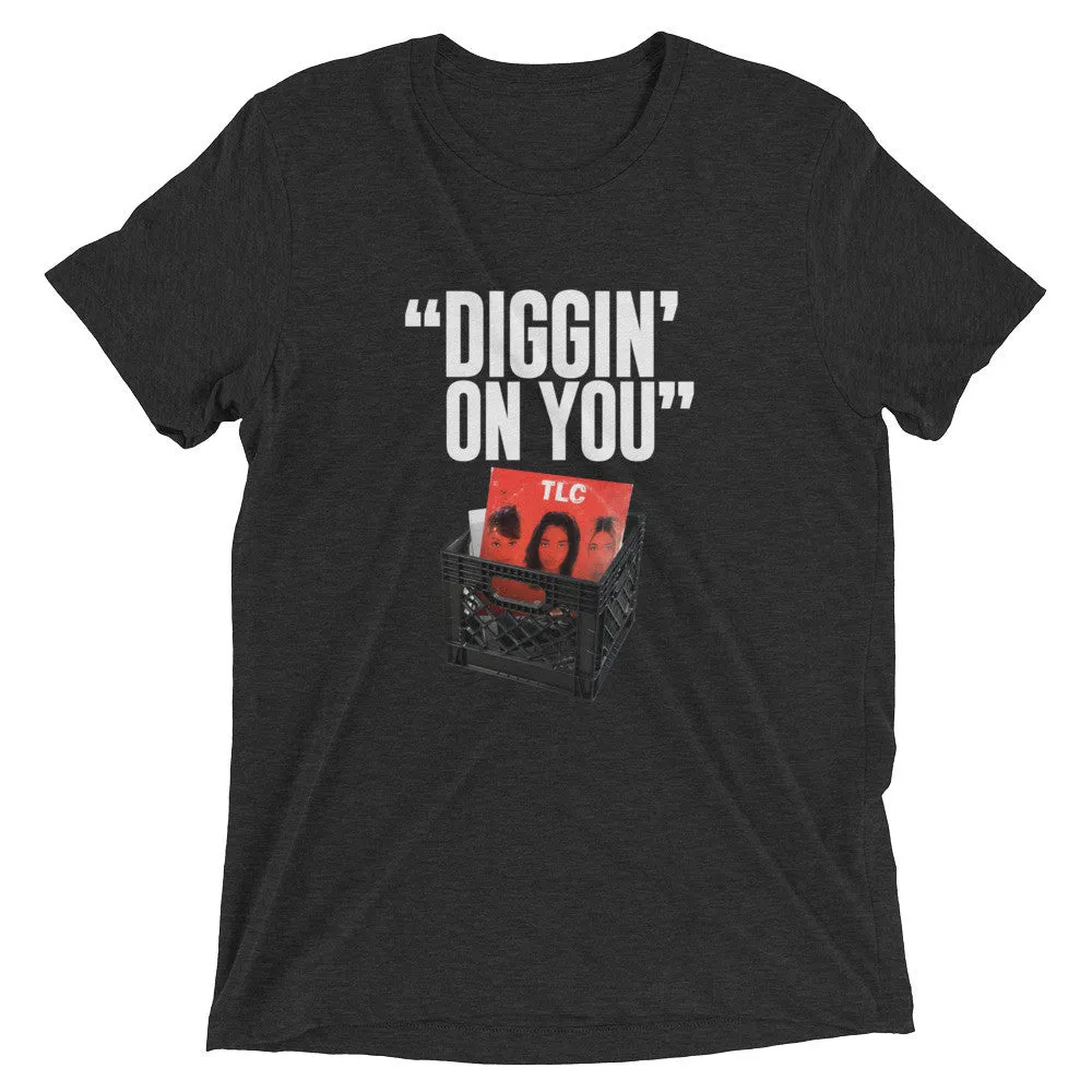 Men's "DIGGIN ON YOU" Tri-blend T-Shirt (Multi-Colors)