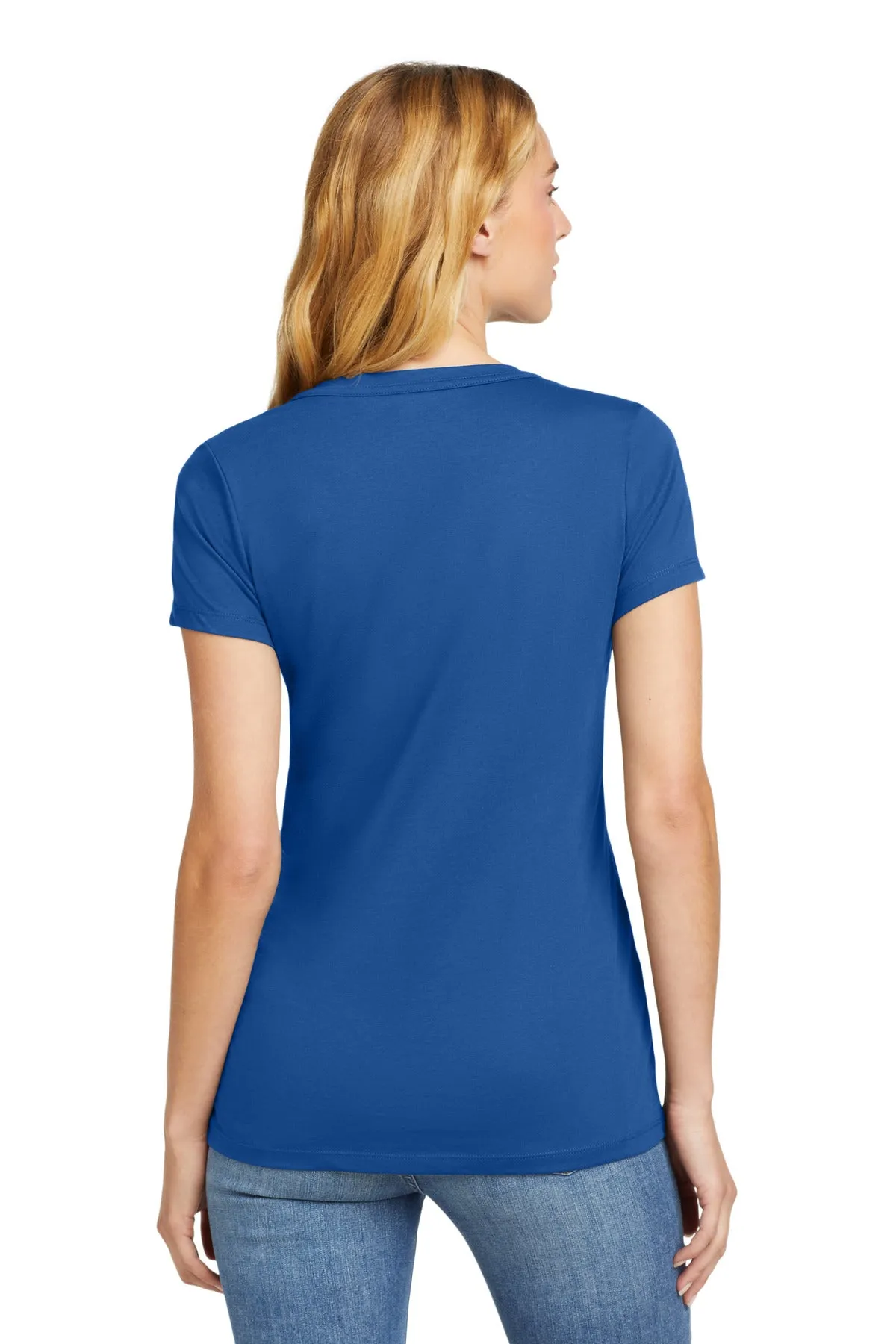New Era  Women's Heritage Blend V-Neck Tee. LNEA101 Royal