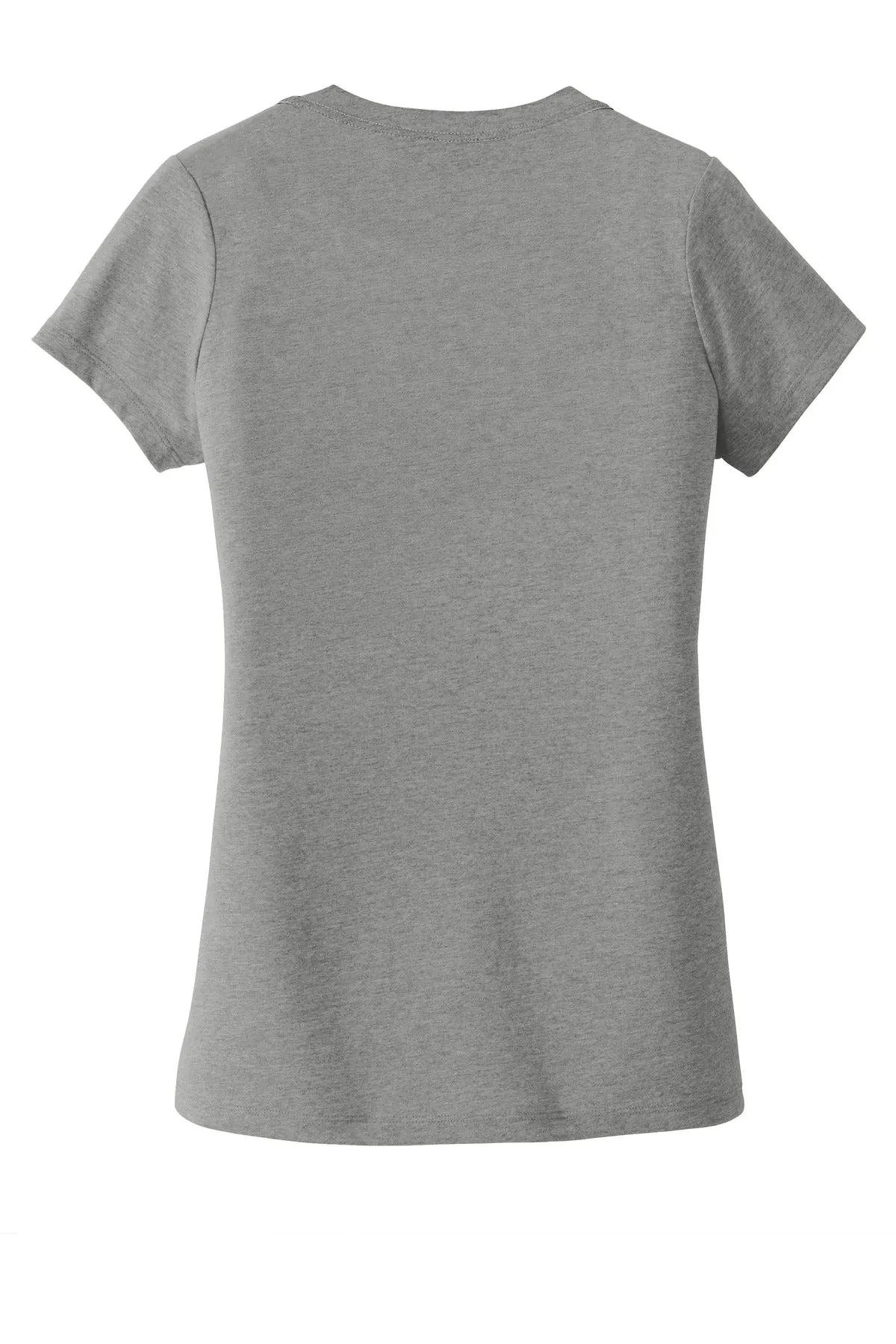 New Era  Women's Heritage Blend V-Neck Tee. LNEA101 Shadow Grey Heather