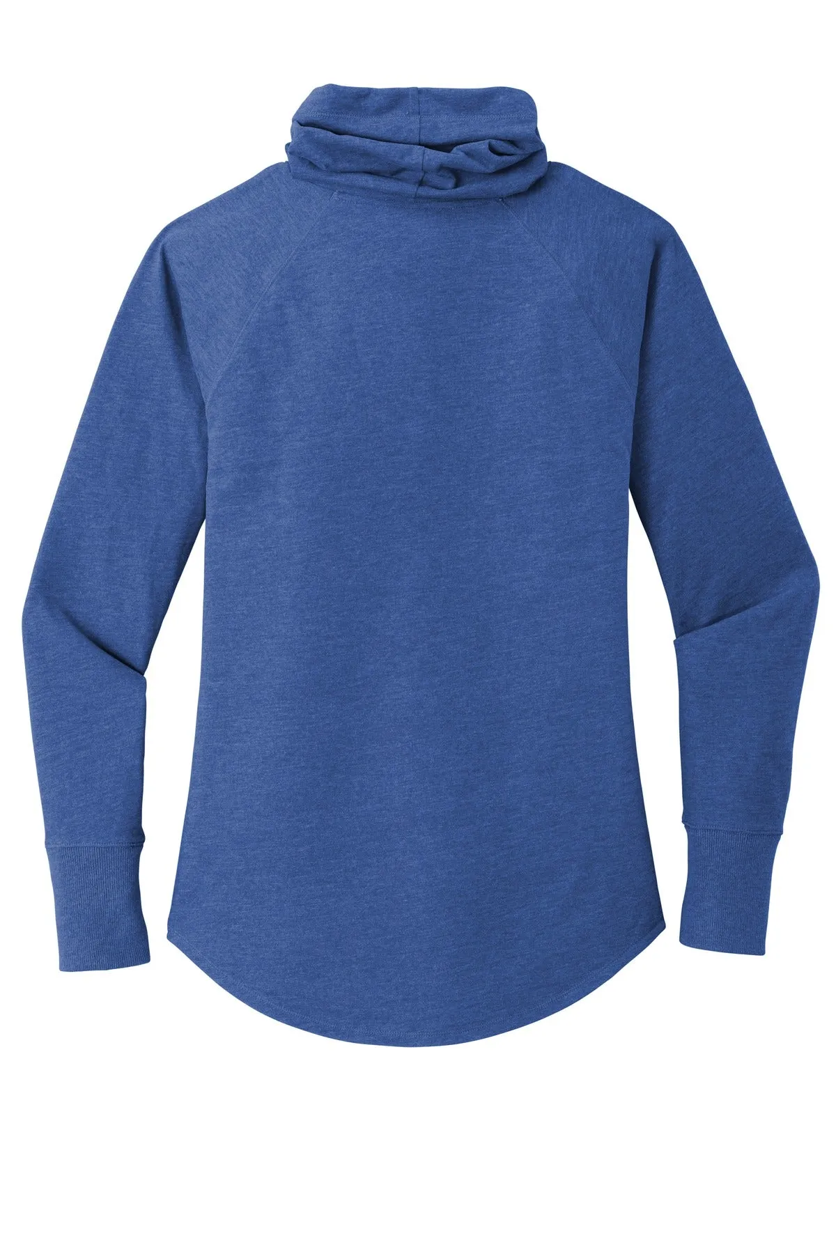 New Era  Women's Sueded Cotton Blend Cowl Tee LNEA123 Royal Heather