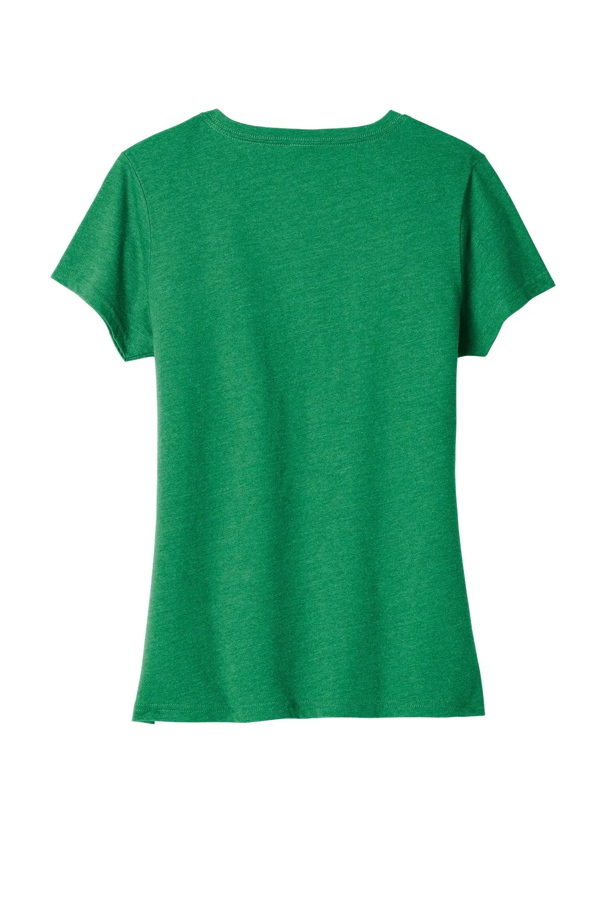 Port & Company  Women's Fan Favorite  Blend V-Neck Tee. LPC455V Athletic Kelly Green Heather