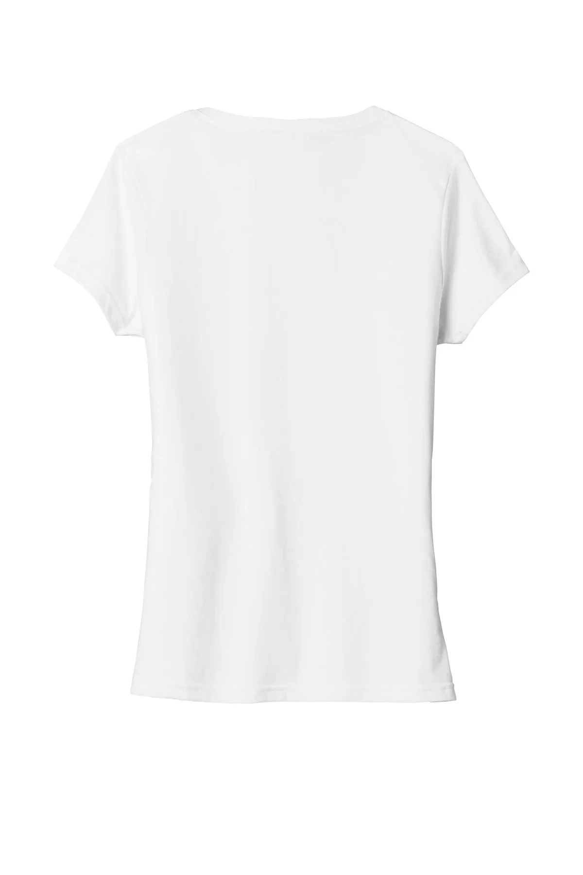 Port & Company  Women's Fan Favorite  Blend V-Neck Tee. LPC455V White