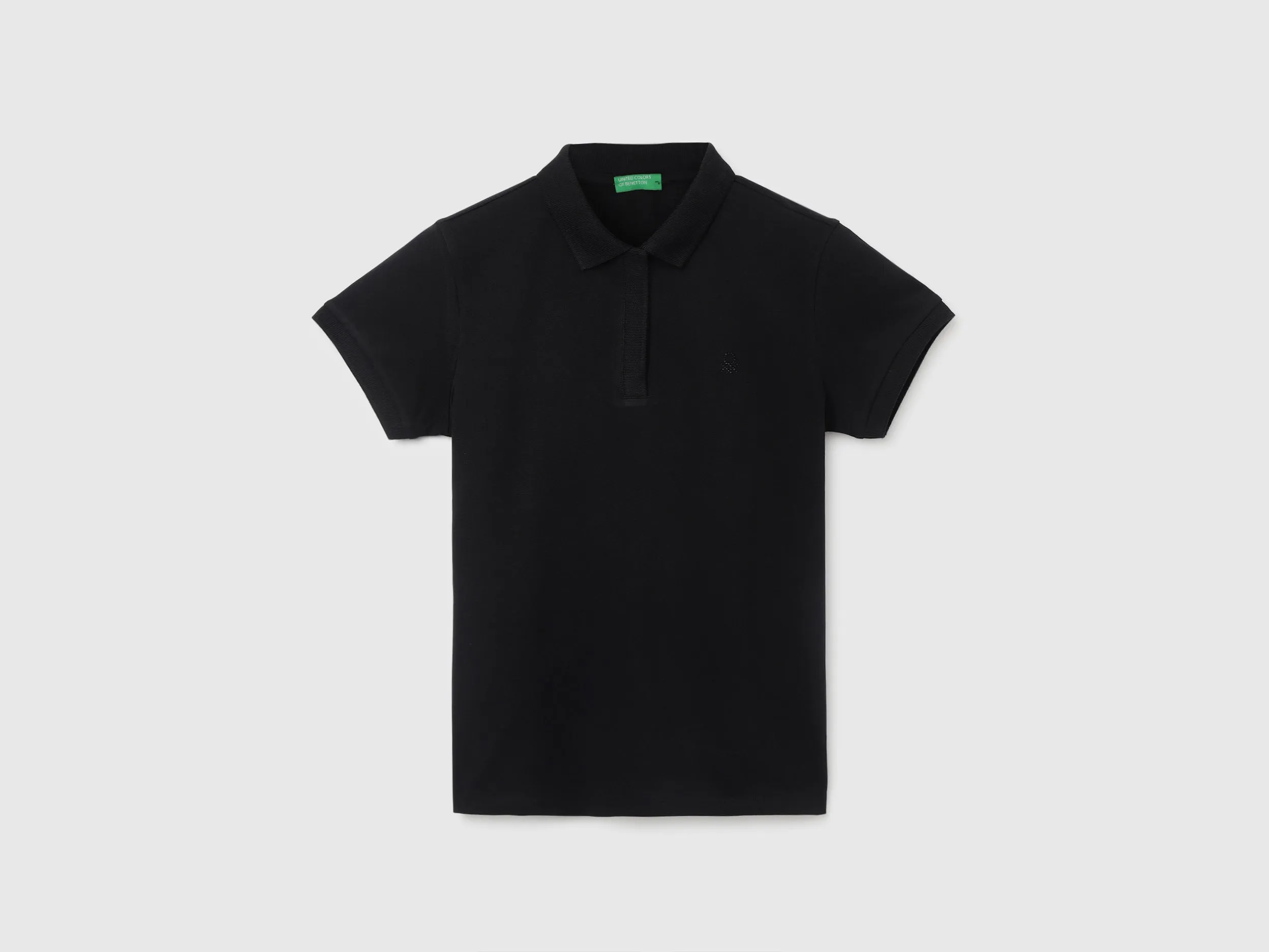 Regular Fit Polo Neck Solid Women's T-Shirt