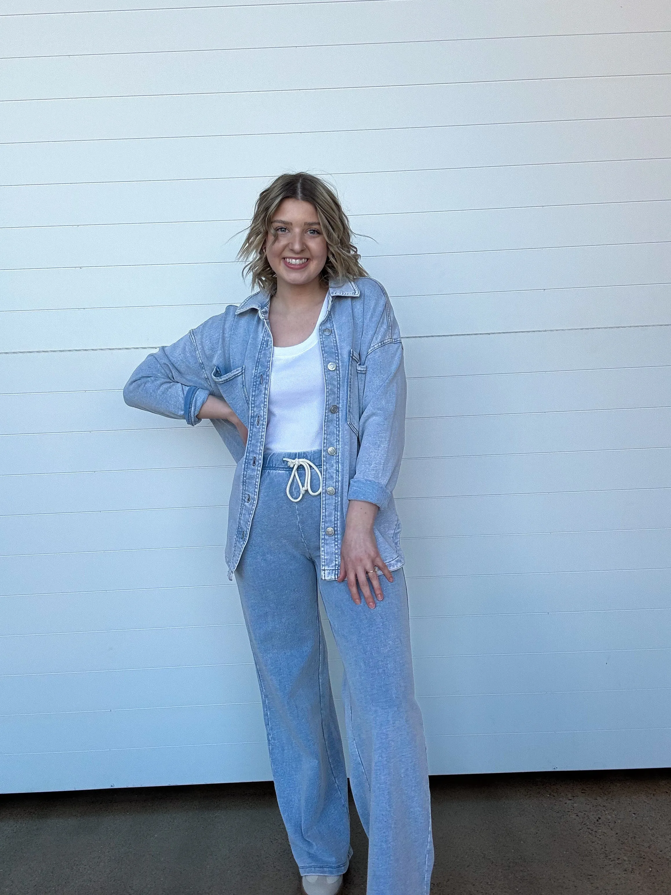 The Hunter Knit Denim Pant