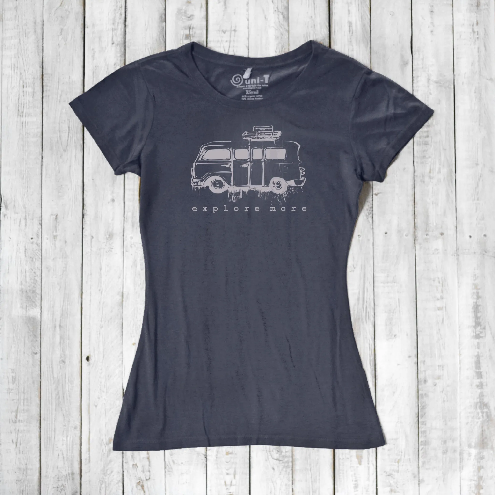 Women's Minivan T-shirt - Explore More
