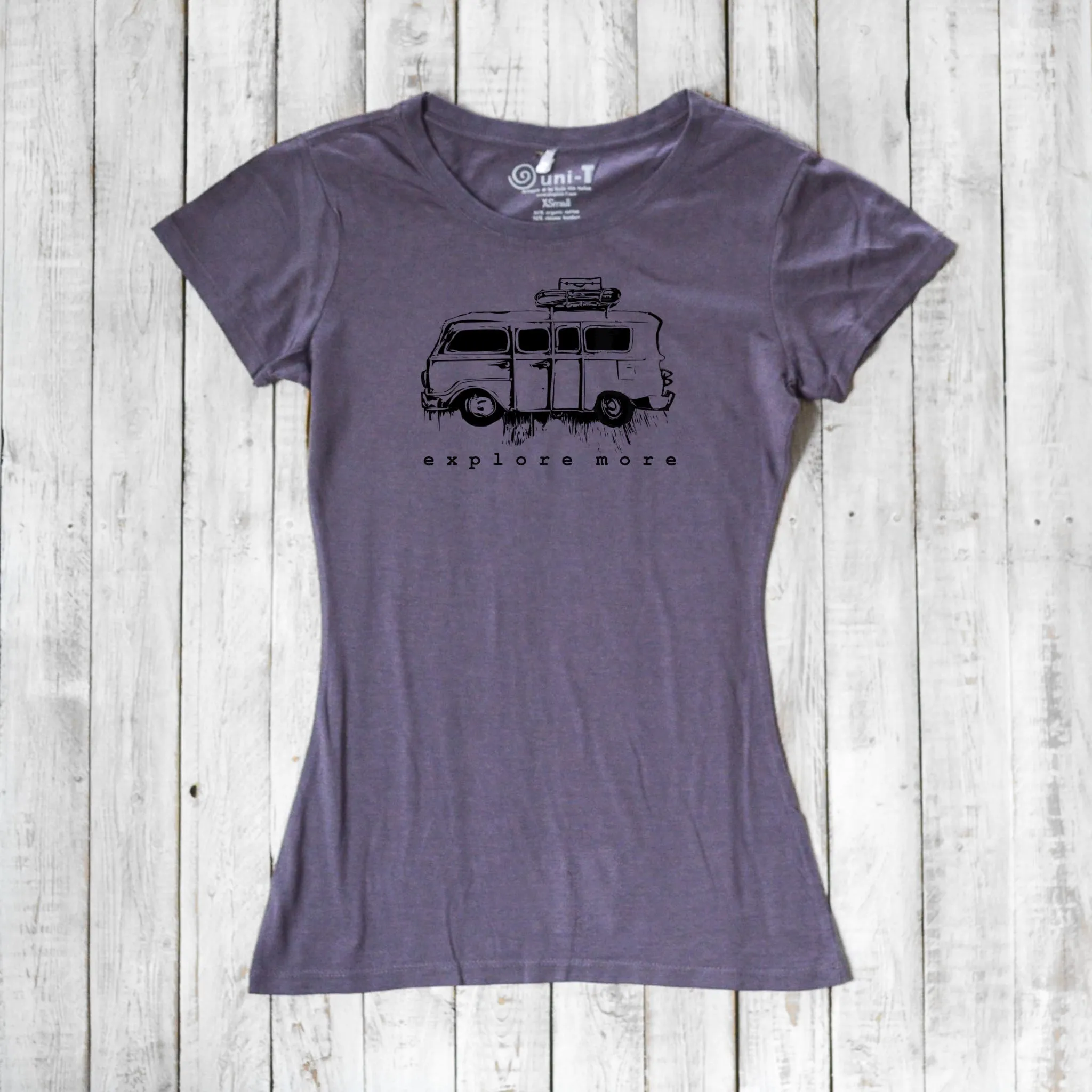 Women's Minivan T-shirt - Explore More