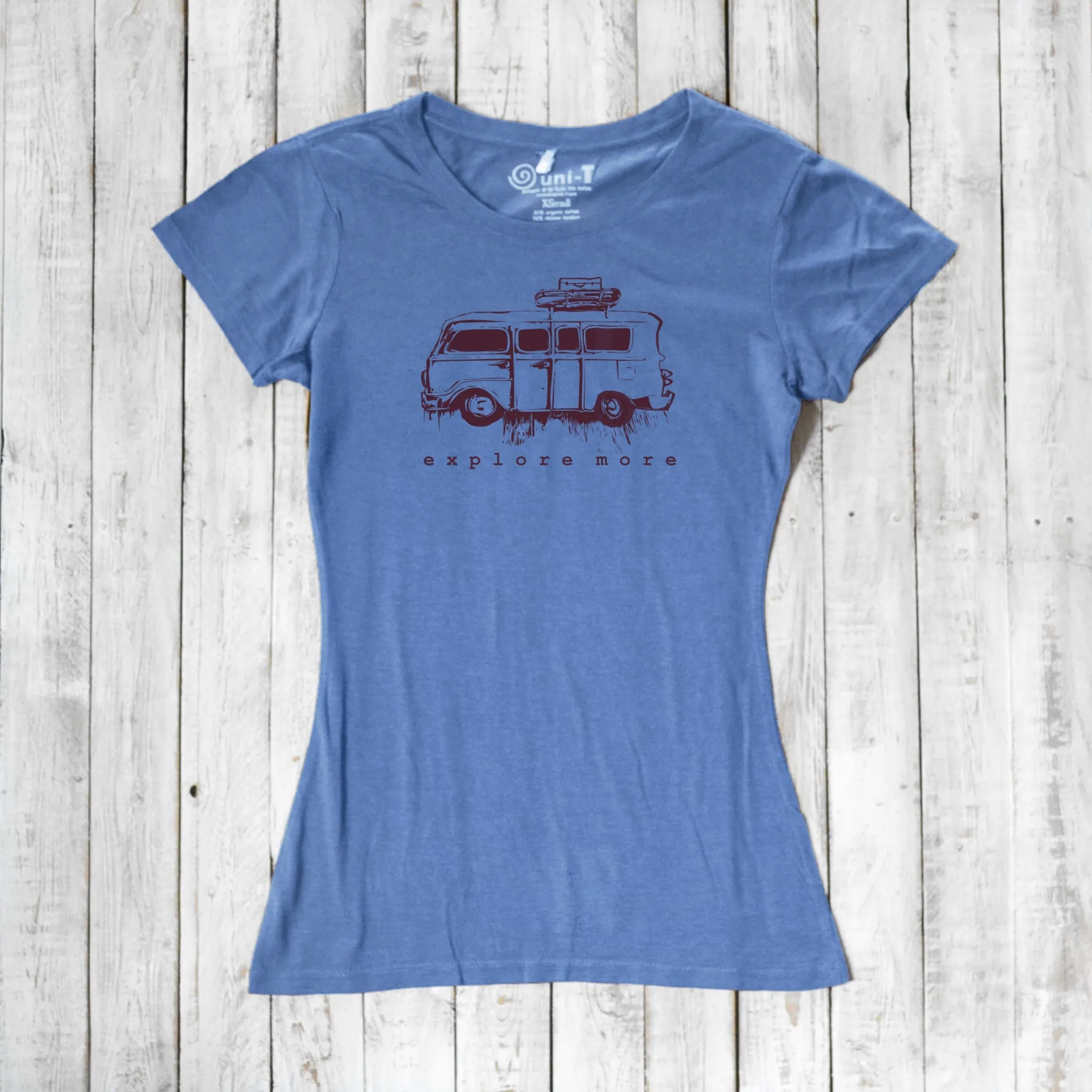 Women's Minivan T-shirt - Explore More