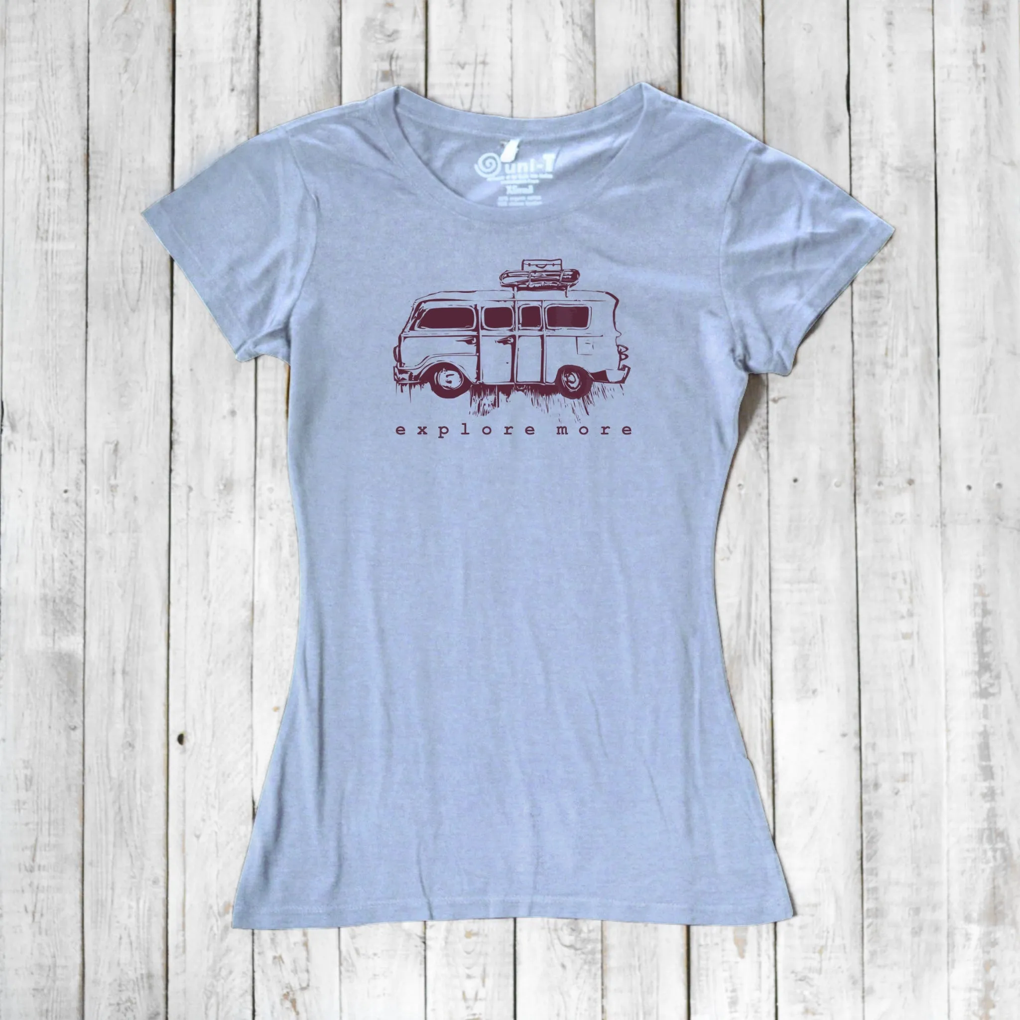 Women's Minivan T-shirt - Explore More