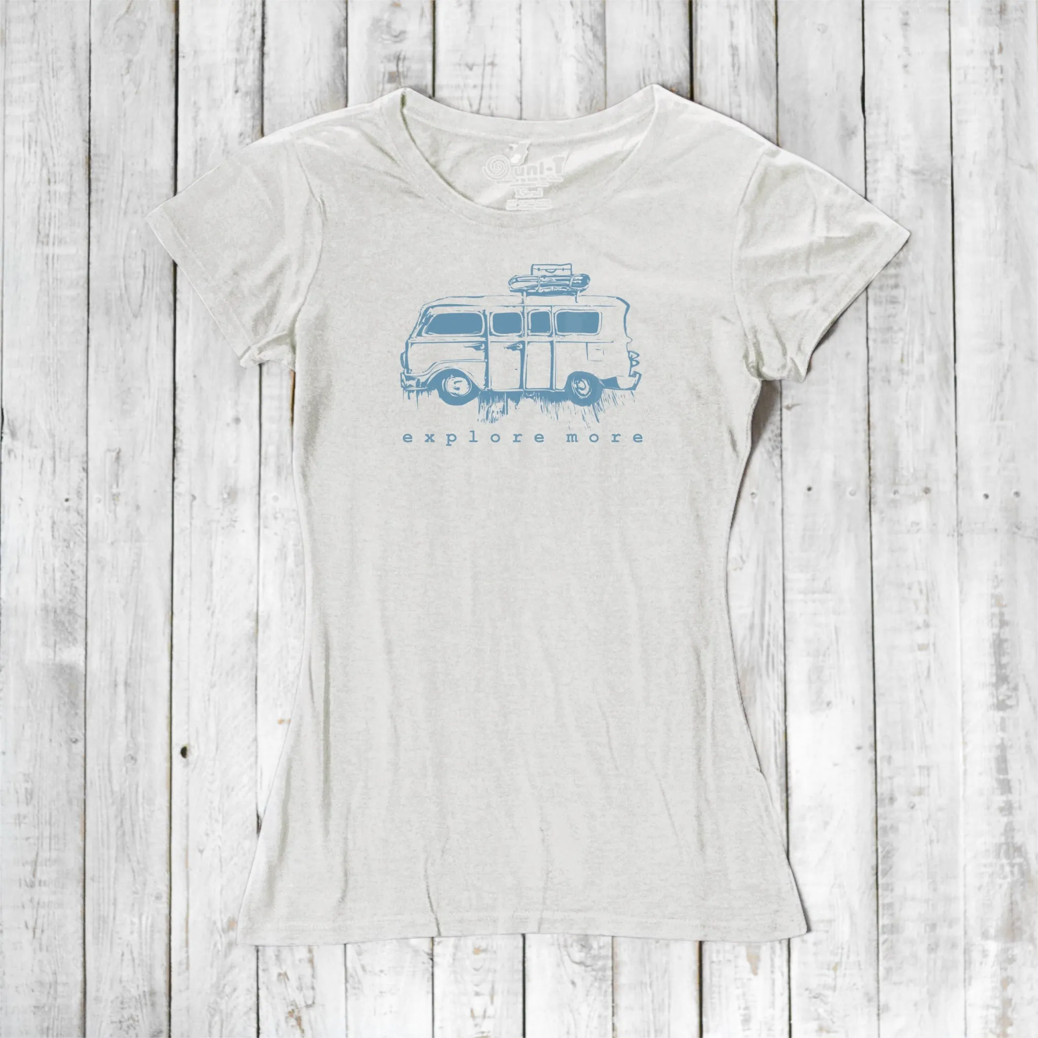 Women's Minivan T-shirt - Explore More