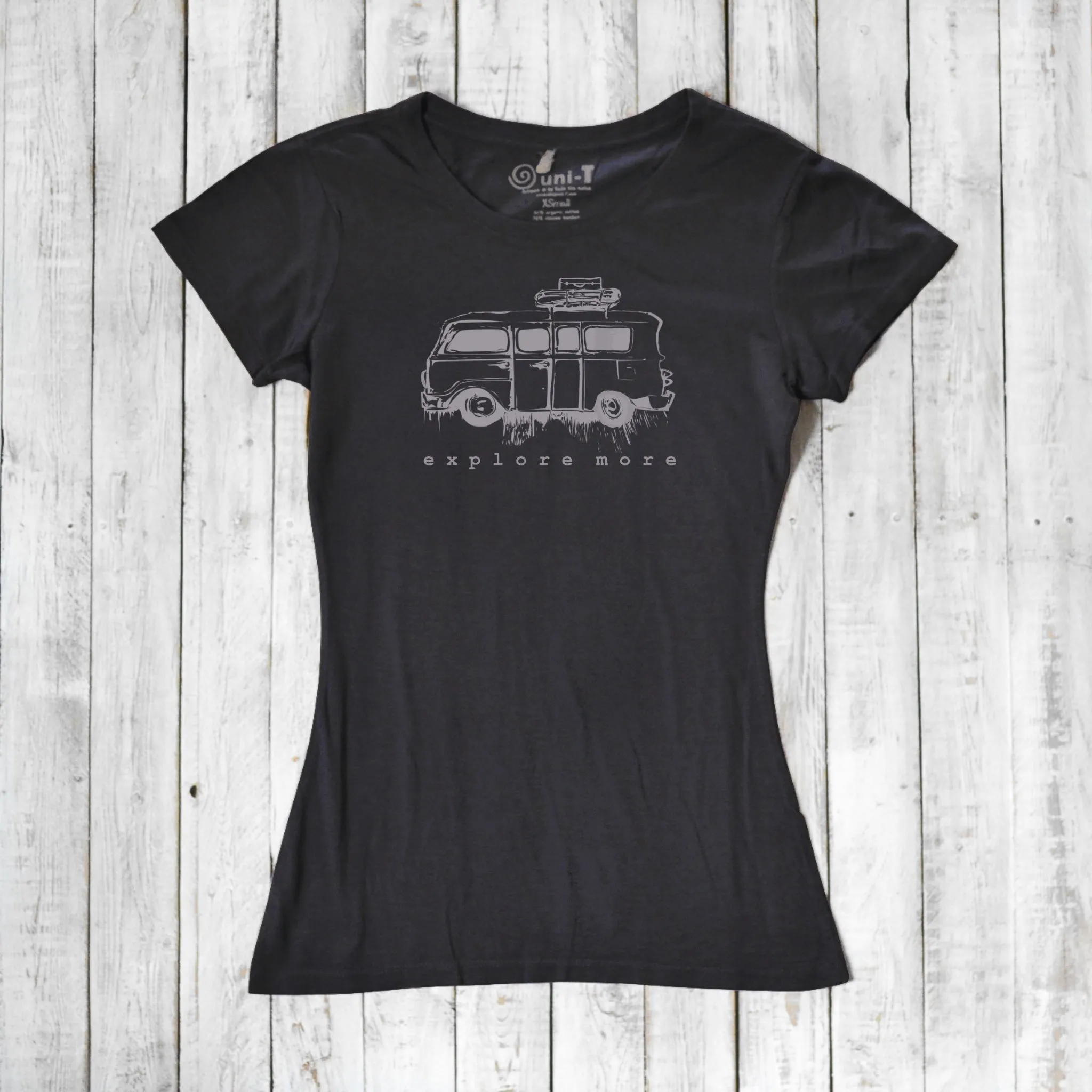 Women's Minivan T-shirt - Explore More