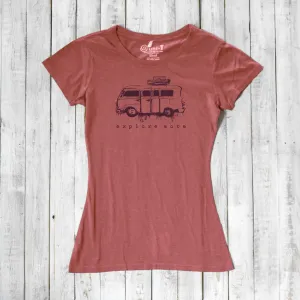 Women's Minivan T-shirt - Explore More