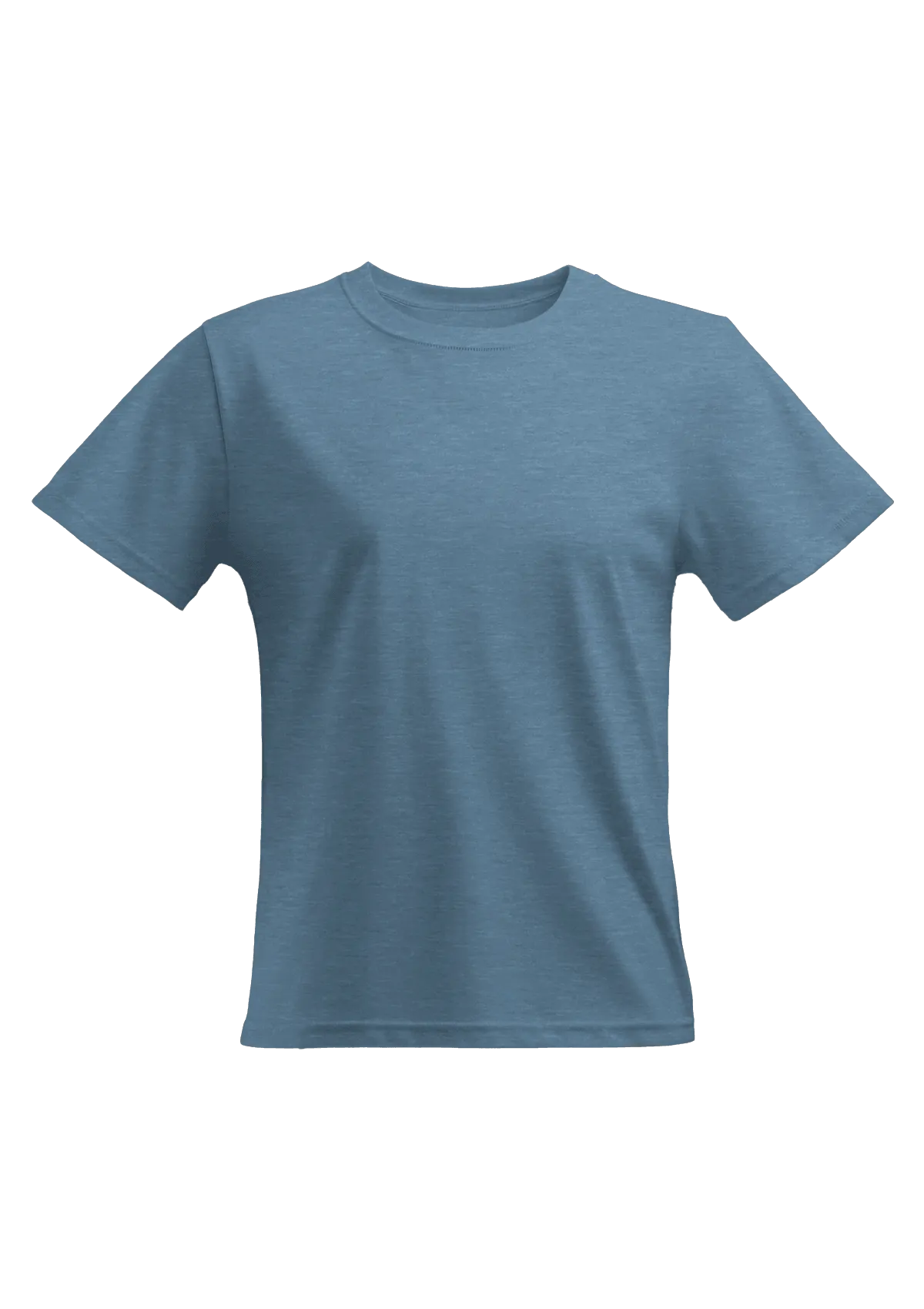 Women's Relax Fit Short Sleeve Heather T-Shirt - Slate Blue
